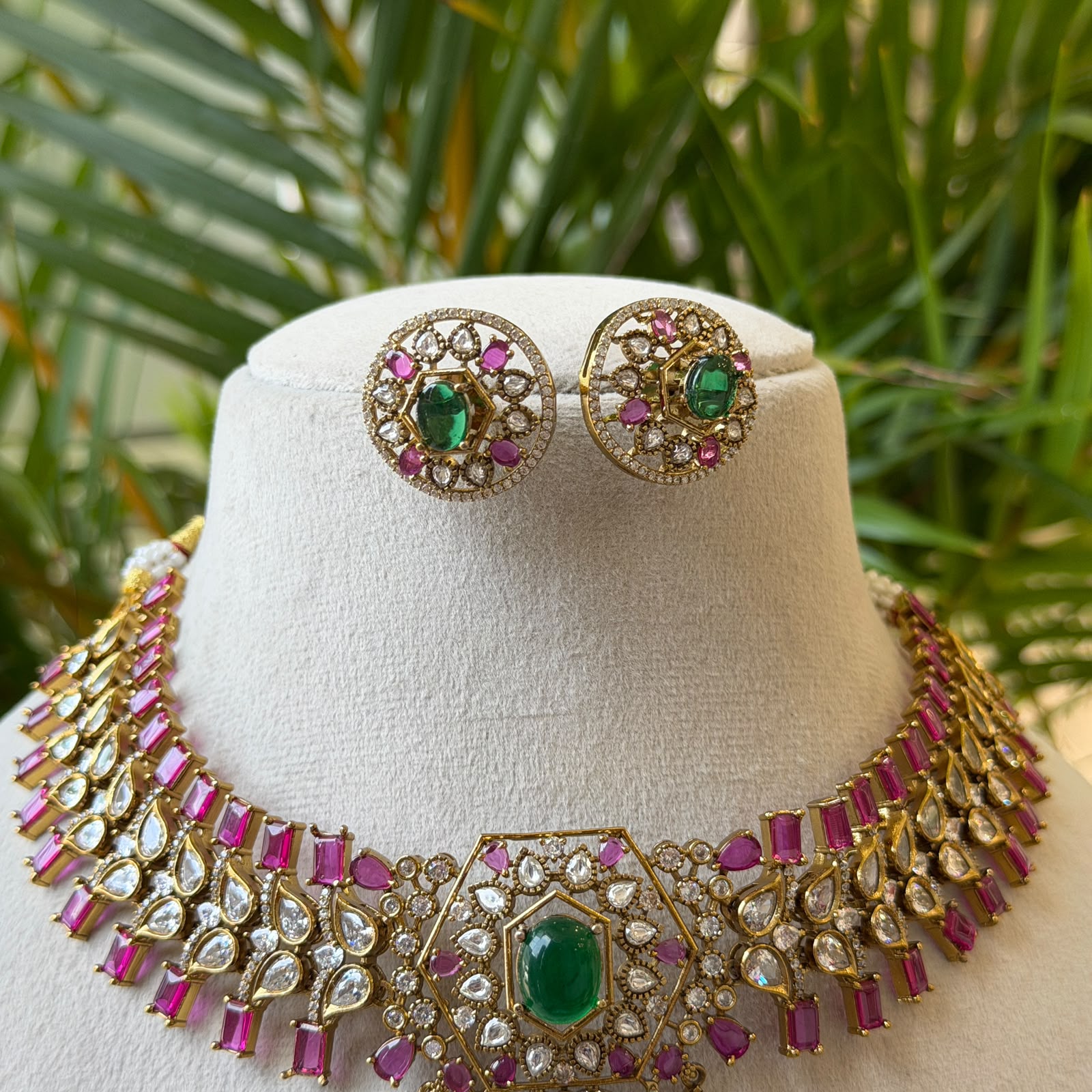 Jadau kundan Necklace JK59