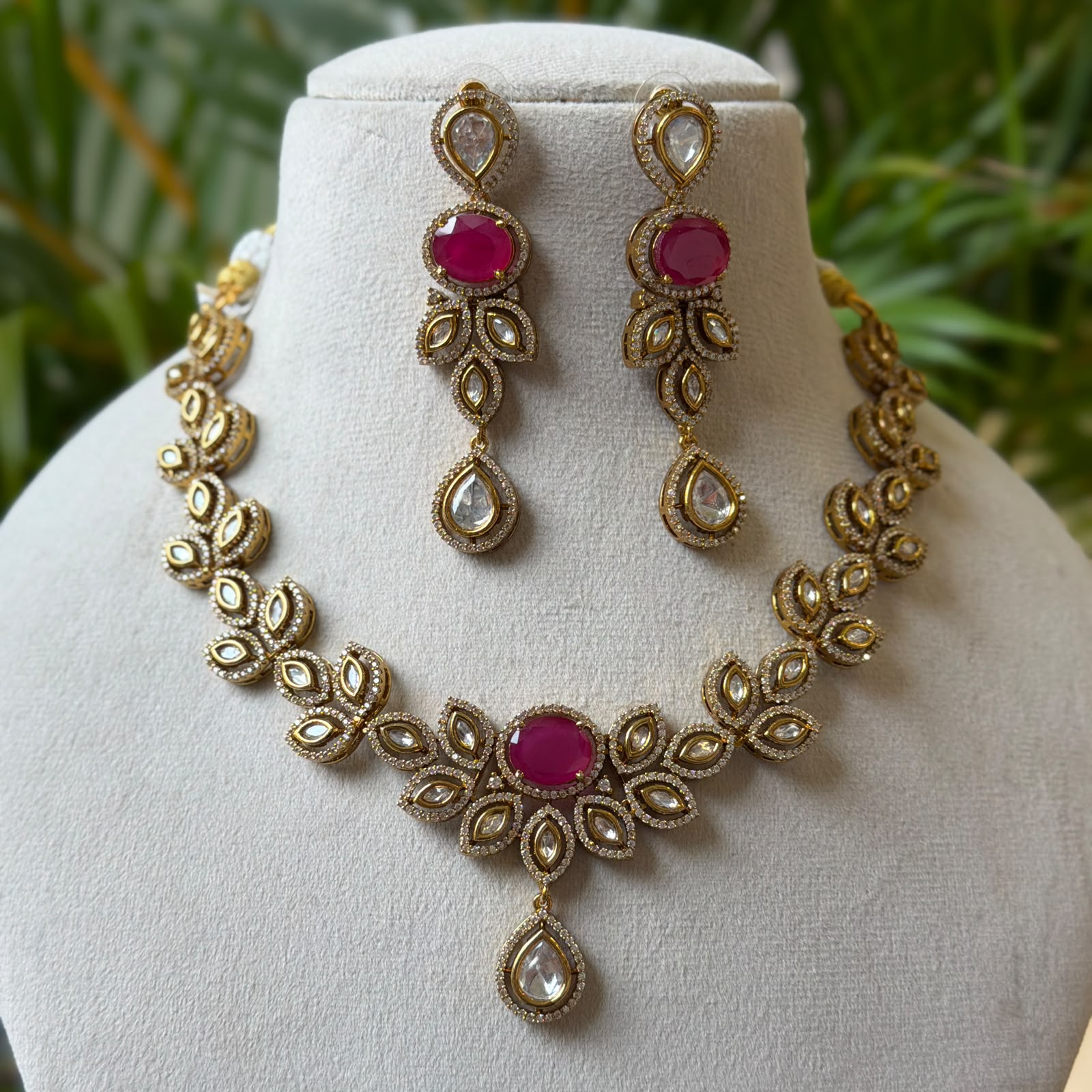 Jadau kundan Necklace JK68