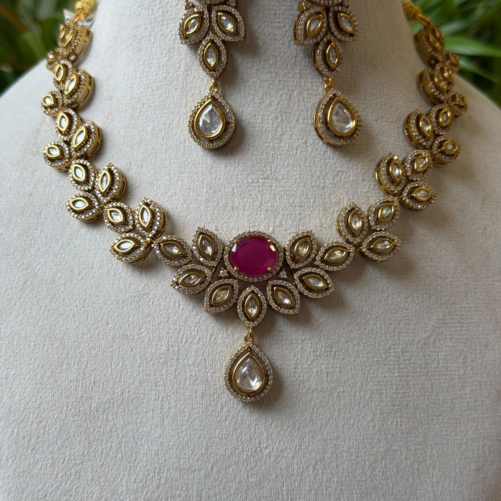Jadau kundan Necklace JK68