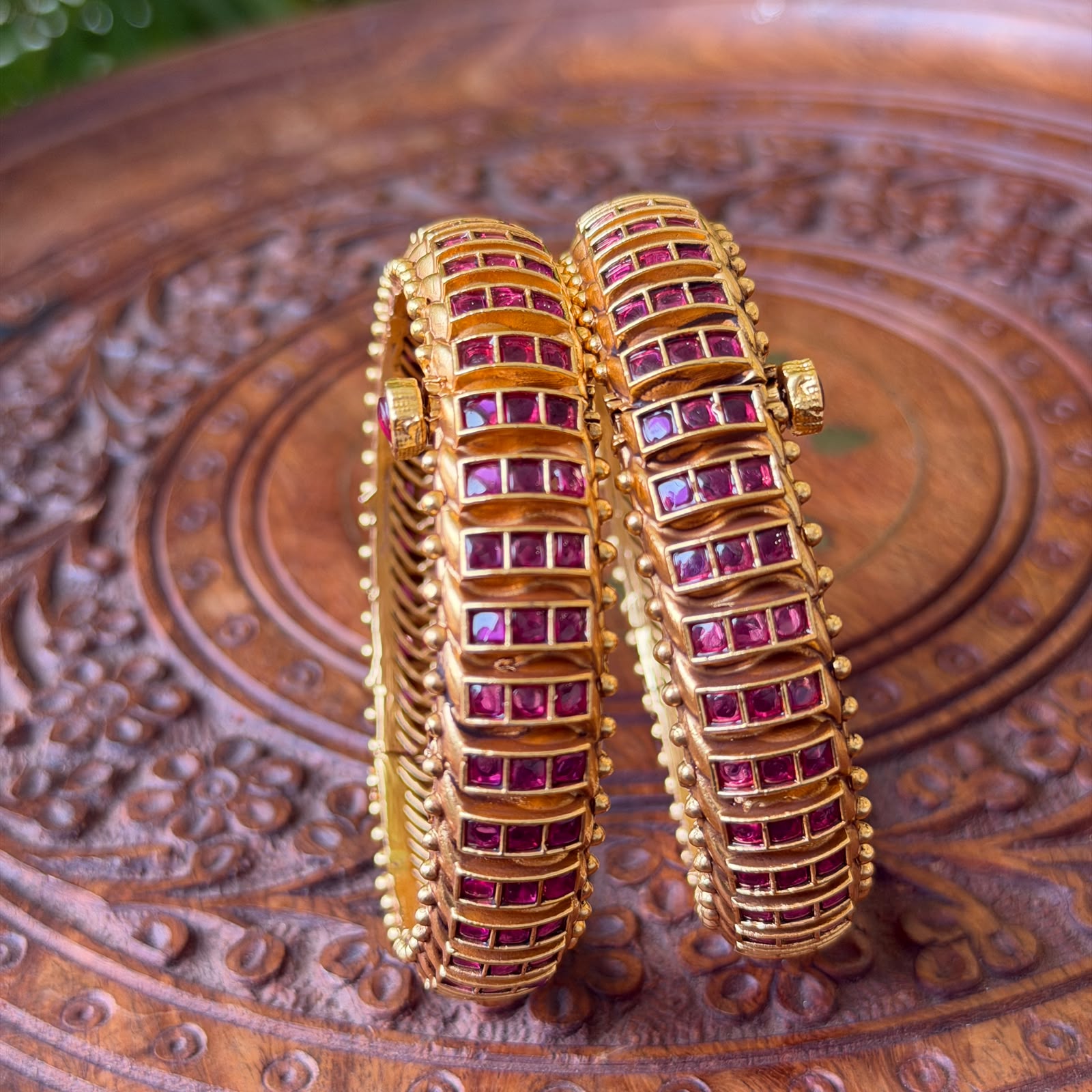 Jadau Kundan  Antique Bangle AB69
