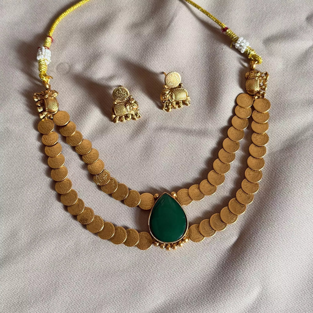 Kasu Antique Necklace AN263