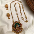 Green Lakshmi Pendent Set GLP1