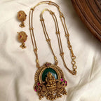 Green Lakshmi Pendent Set GLP17