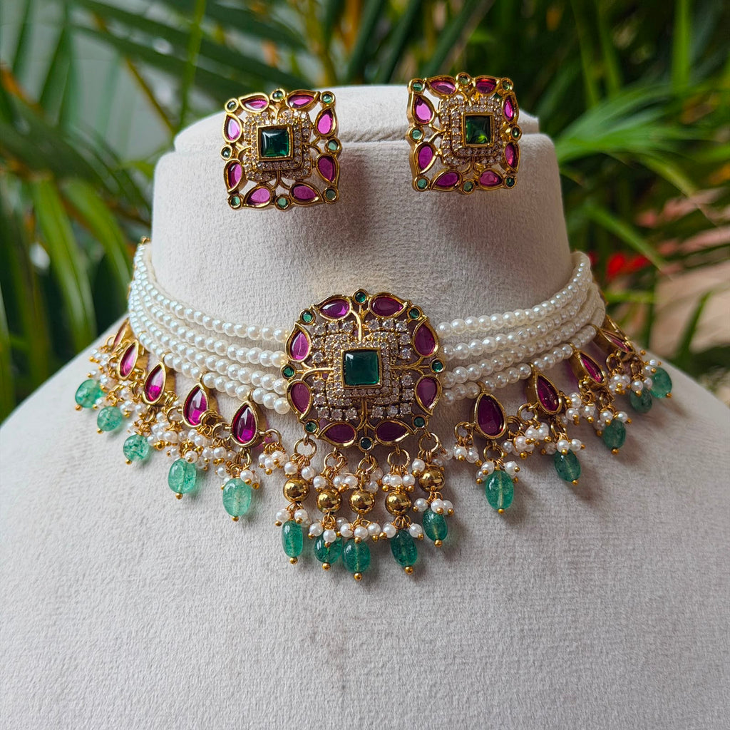 Antique Necklace Set AN323