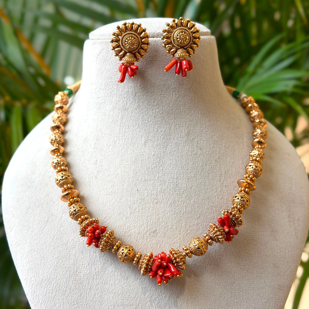 Antique Necklace Set AN325