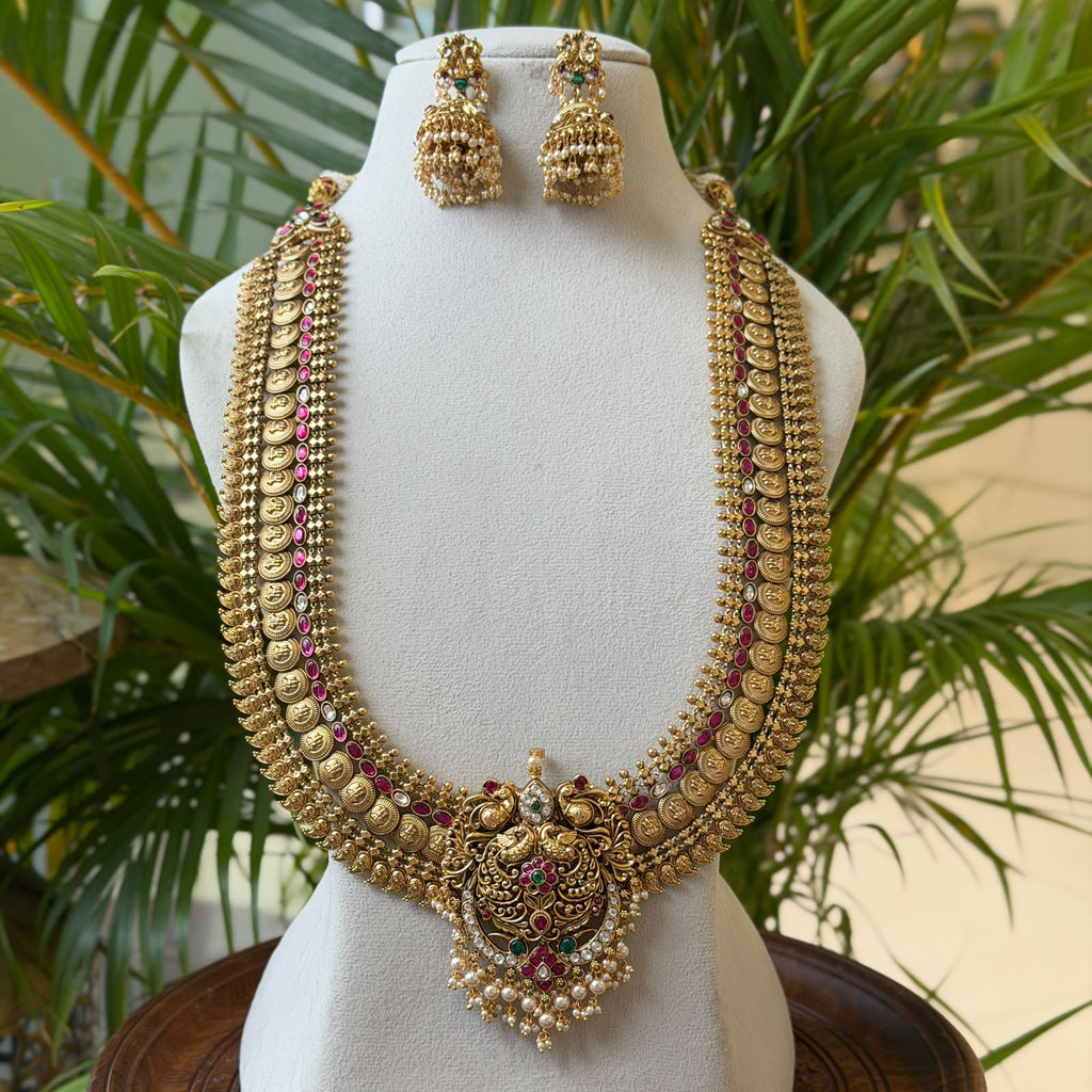 Changeable Pendent Haram Set with Earrings AH113