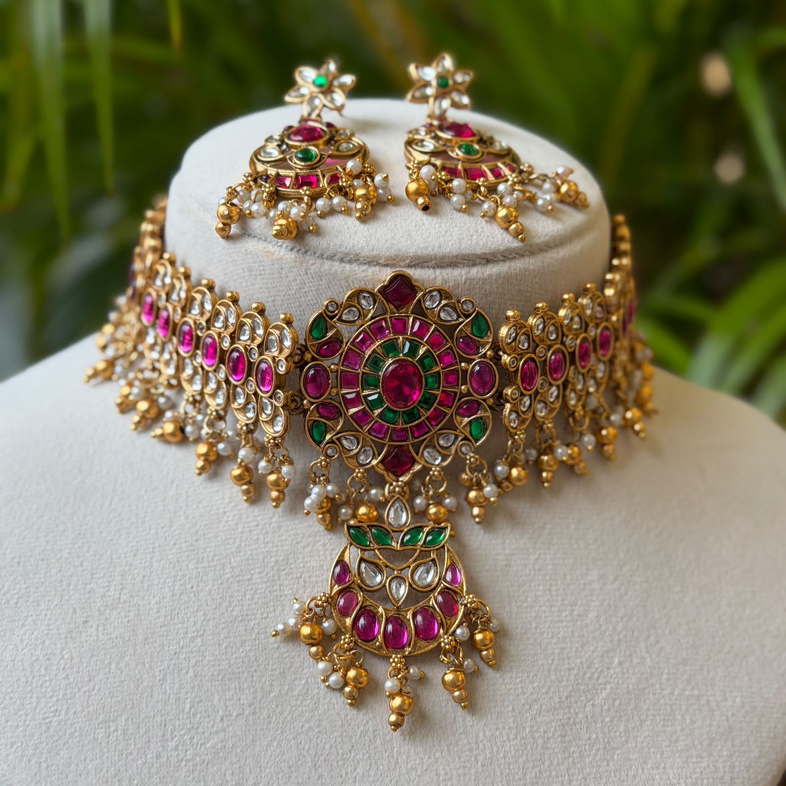 Antique Necklace Set AN338