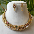 Antique Necklace Set AN376