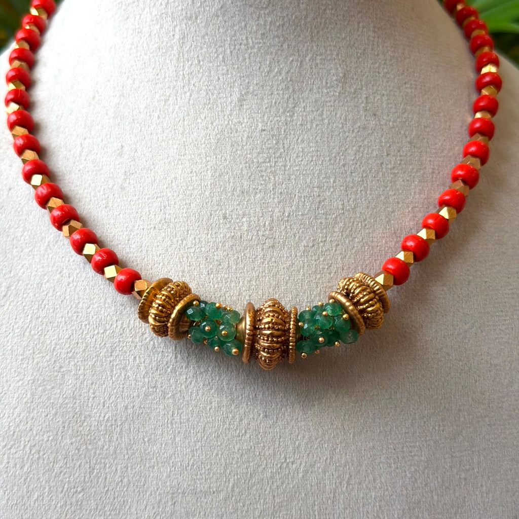 Antique Necklace Set AN327