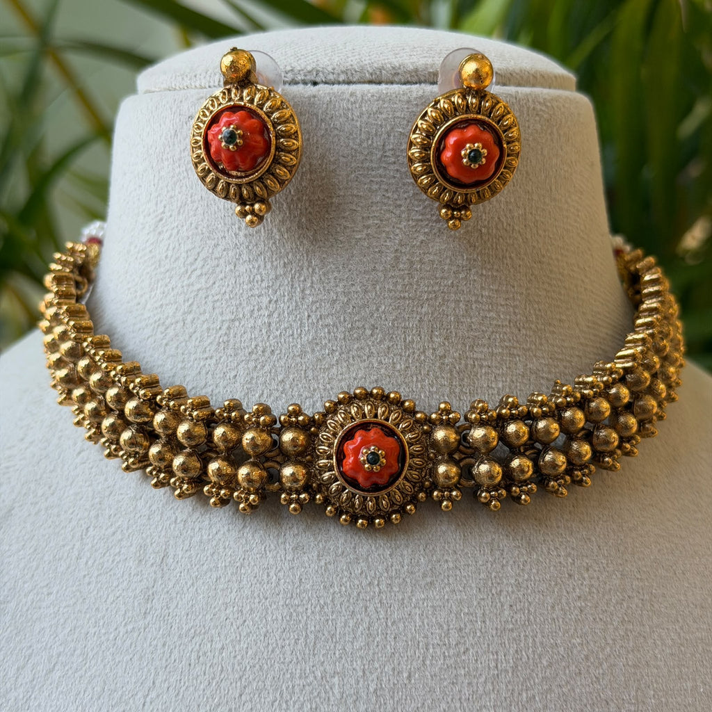 Antique Necklace Set AN472