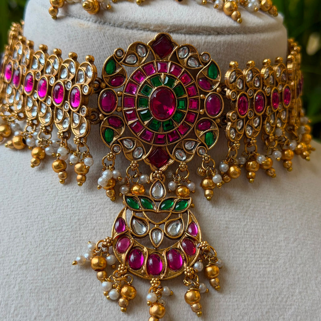 Antique Necklace Set AN338