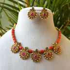 Antique Necklace Set AN459