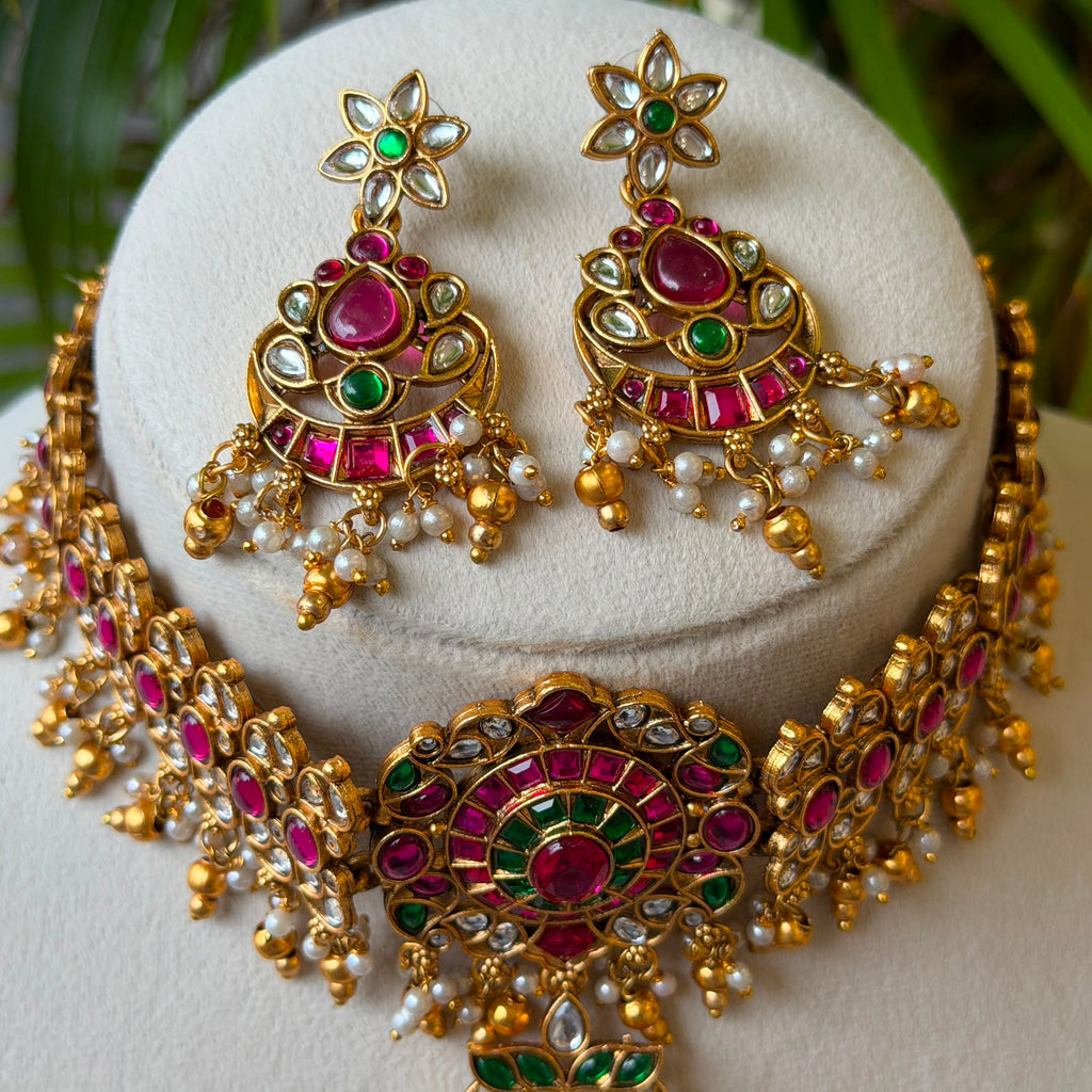 Antique Necklace Set AN338