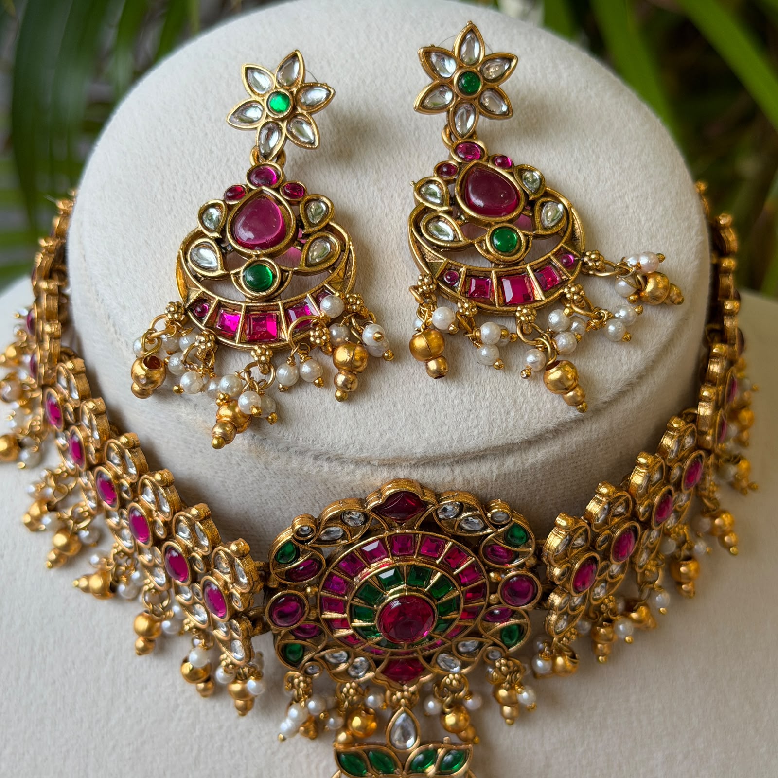 Antique Necklace Set AN338