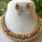Antique Necklace Set AN376