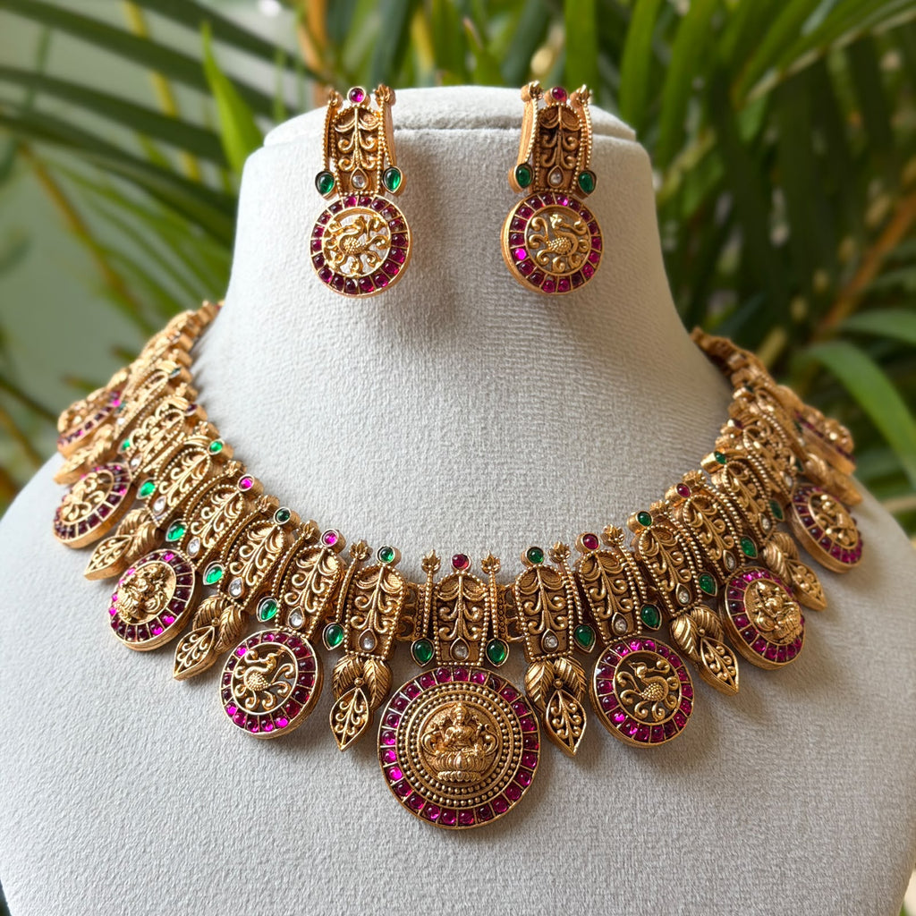Antique Necklace Set AN466