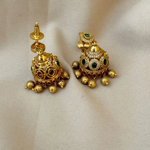 Antique Earrings AE16 - Image 2
