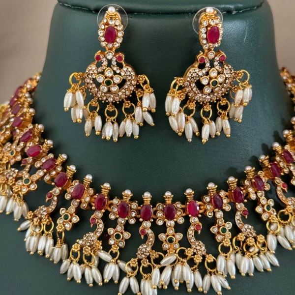 Antique Jewellery Combo Set AC05 - Image 3