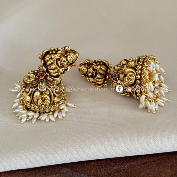 Antique Earrings AE32 - Image 2