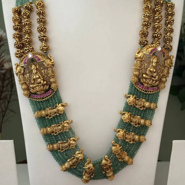 Beads Haaram Necklace BH10 - Image 2