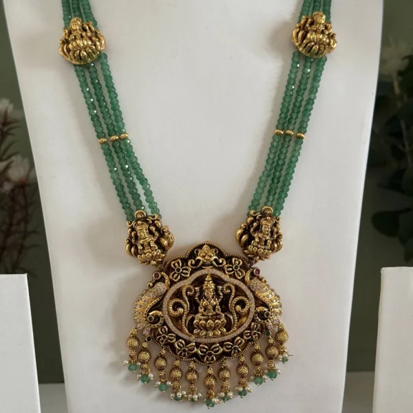 Beads Haaram Necklace BH11 - Image 2