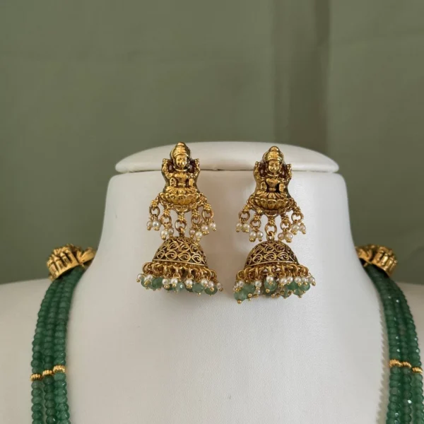 Beads Haaram Necklace BH11 - Image 3