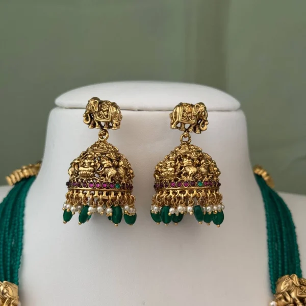 Beads Haaram Necklace BH12 - Image 3