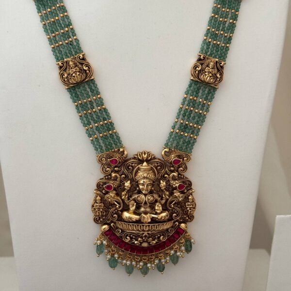 Beads Haaram Necklace BH06 - Image 2