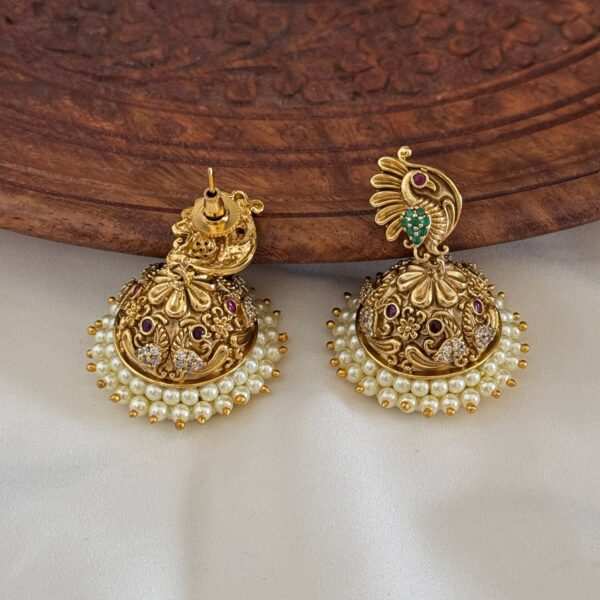 Antique Earrings AE36 - Image 2