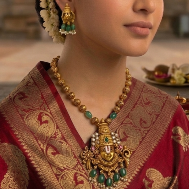 Antique Necklace AN235 - Image 4