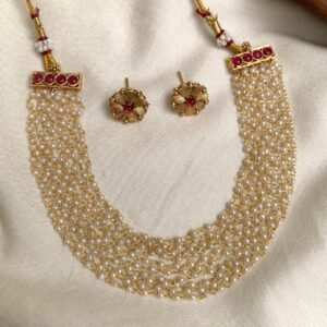 10 Layers Pearl nNecklace AN257