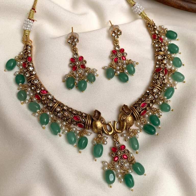 Antique elephant set AN254